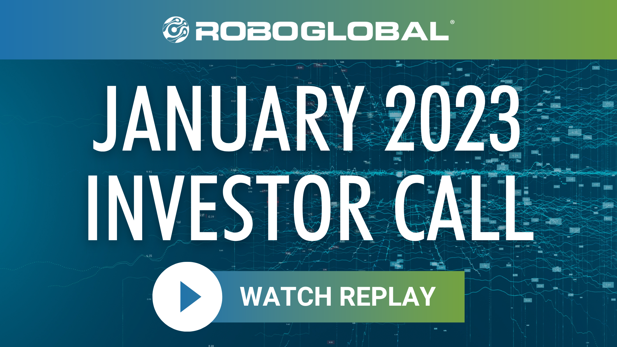 WEBINAR REPLAY: January 2023 Investor Call
