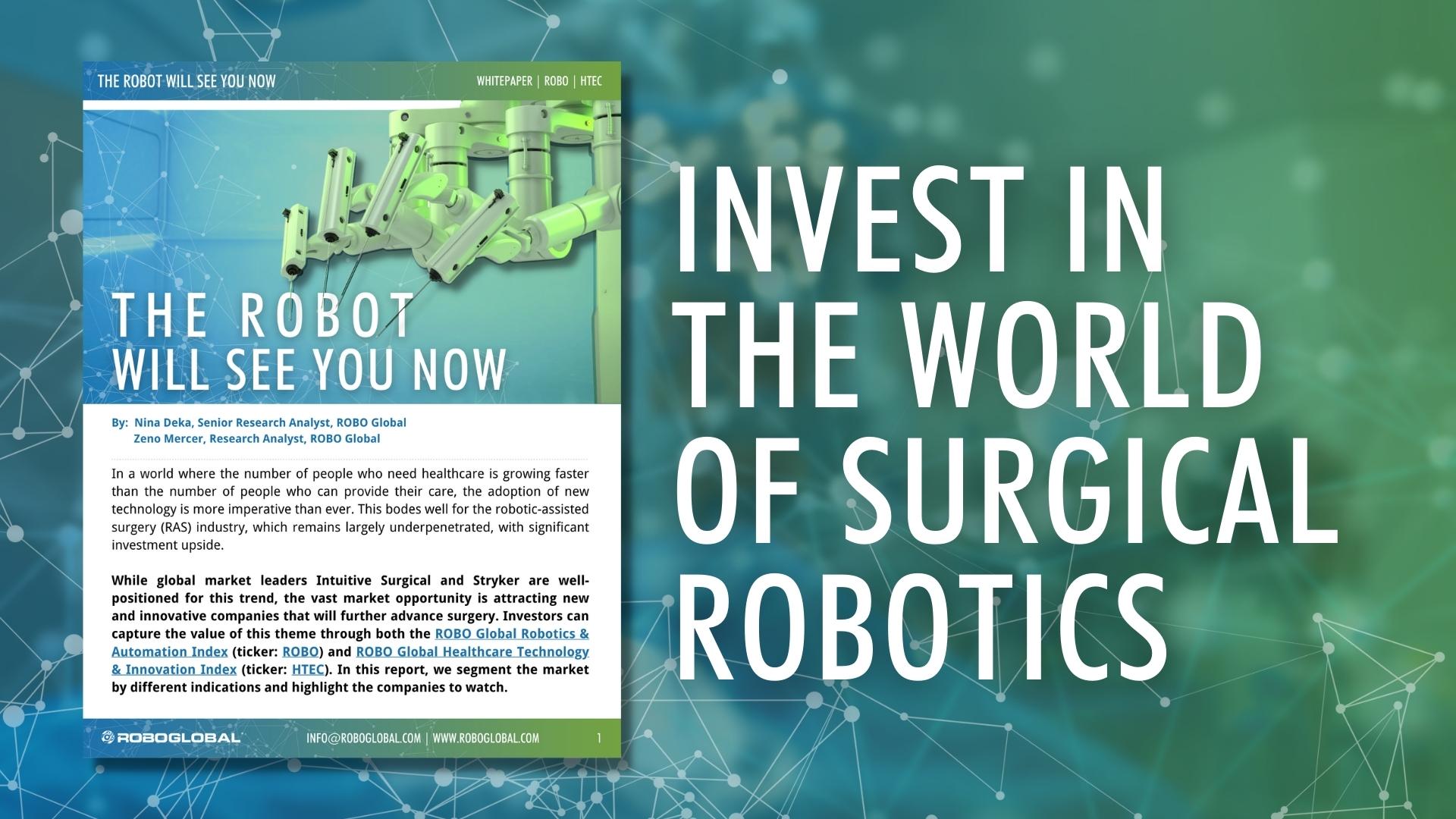 Investing in the World of Surgical Robotics